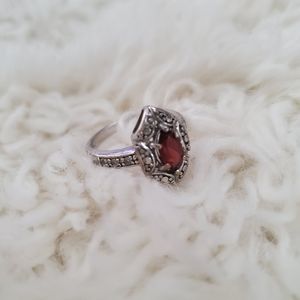 Garnet ring